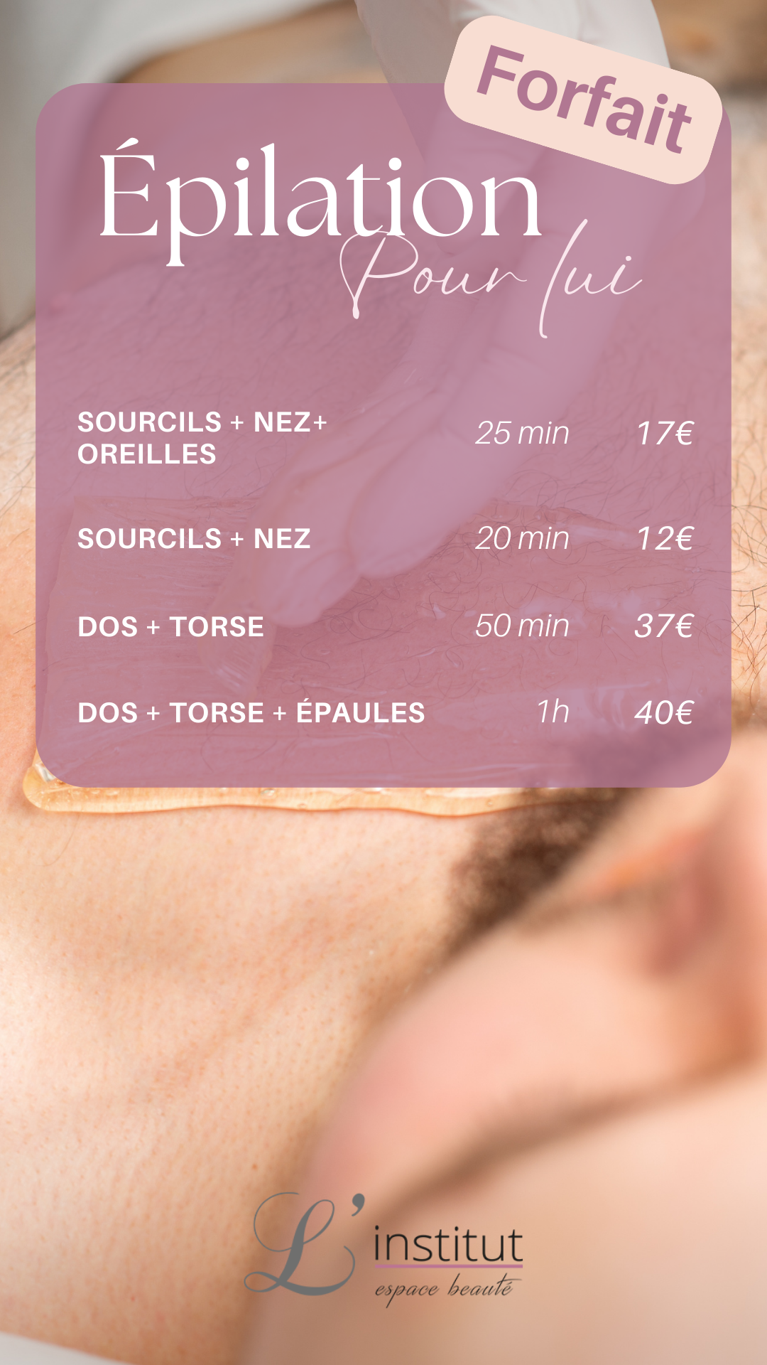 Tarifs institut de beauté — slide 9